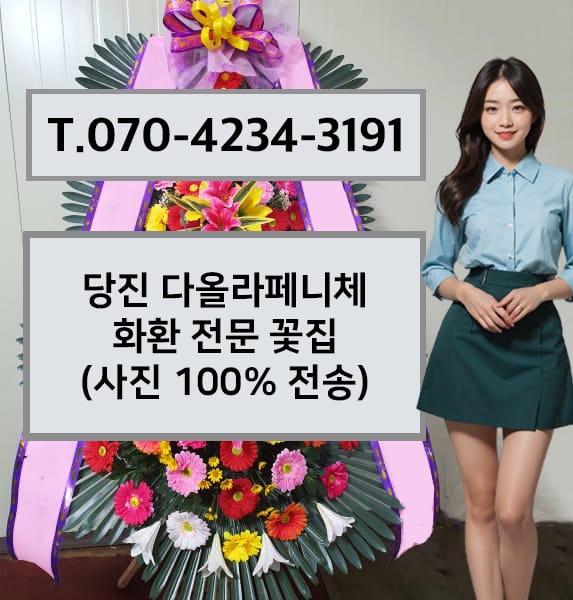 당진 다올라페니체 축하화환